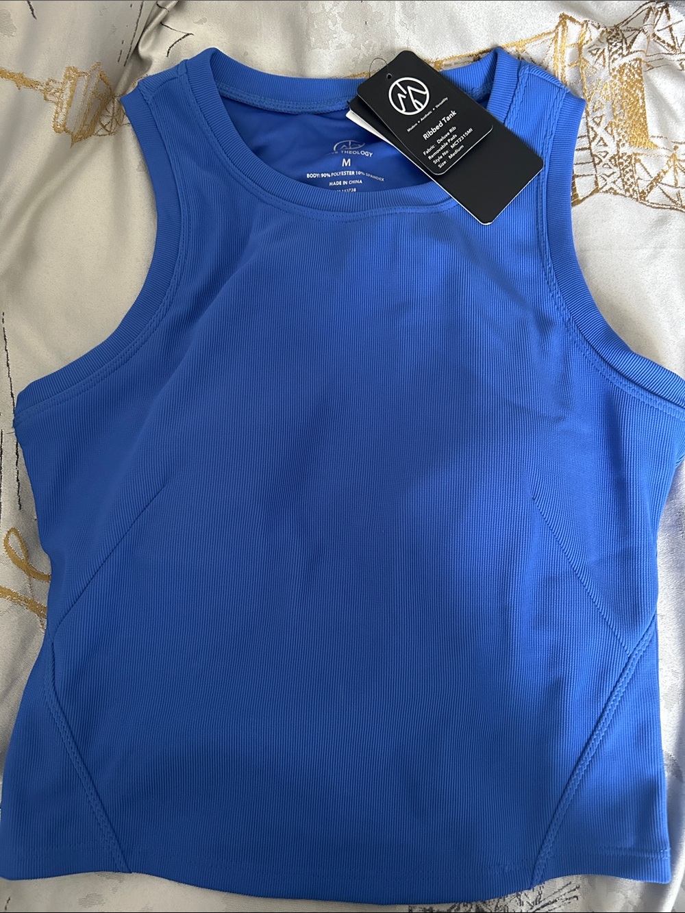 NWT Active Life Women’s Royal Blue Rash Guard Tank